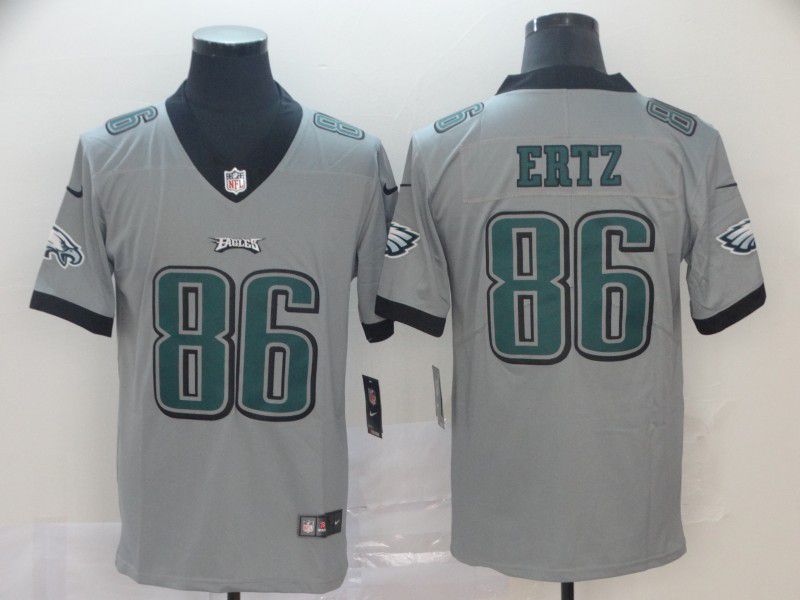 Men Philadelphia Eagles #86 Ertz Grey Nike Vapor Untouchable Limited NFL Jersey